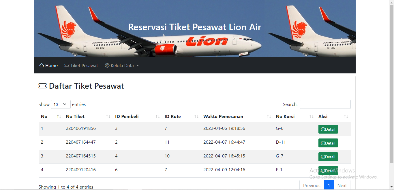 Website Tiket Pesawat